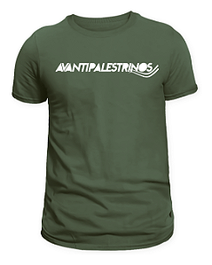 CAMISETA 'AVANTIPALESTRINOS' - VERDE MUSGO