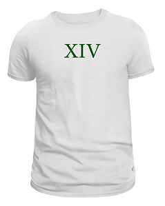 CAMISETA 'XIV' - BRANCA