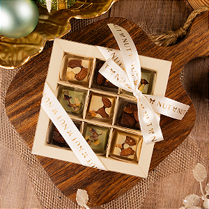 Caixa de Bombons - 9 unid.