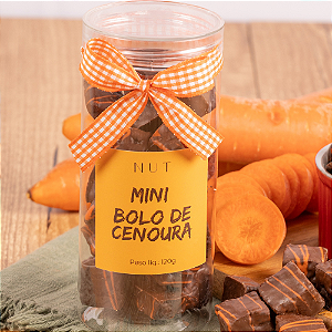 Mini Bolo de Cenoura