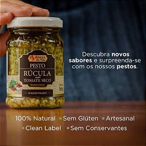 Pesto de Rúcula com Tomate Seco