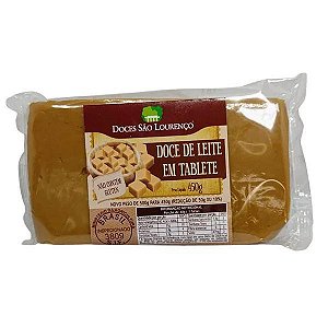 Doce de Leite São Lourenço - Tablete 450g