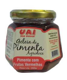 Geleia de Pimenta C/ Frutas Vermelhas