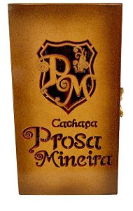 Caixa de Presente (Porta Cachaça) da Prosa Mineira