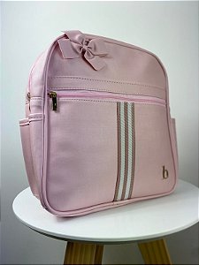 Mochila Maternidade Lu Ballet Rosa - ABC de bebê