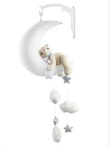 Móbile Urso Azul Com Lua