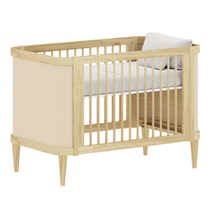 Berço Paglia - 2 em 1 - Carvalho - prontaentrega