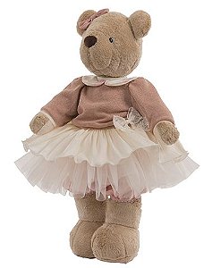 Ursa de Pelúcia Kikinha - Honey Rosé