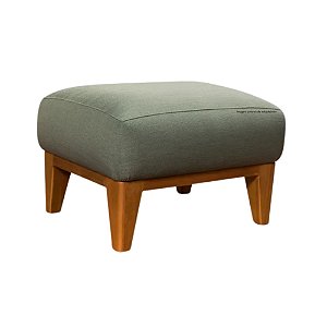 Puff Alfa - Linho Verde - Tecido 102A