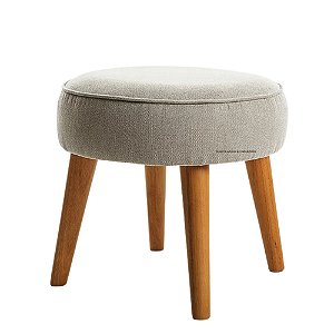 Puff Slim - Cinza Estonado - Tecido 205B