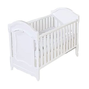 Berço Lilie 2 em 1 - Branco Fosco