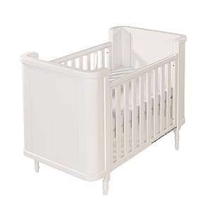 Berço Toy 2 em 1 - Branco Fosco