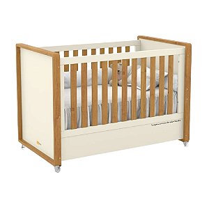 Berço Tutto New - Off White / Freijó - 61740