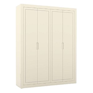 Guarda-Roupa Tutto New - 4 Portas - Off White - 70793