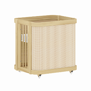 Mini Berço Paglia - Carvalho Malva