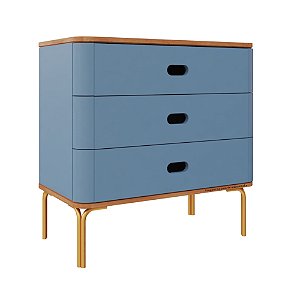Cômoda Aquarela - Azul Sereno