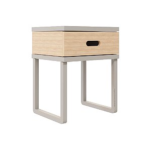 Mesa De Cabeceira Tupi - Cinza