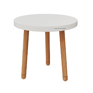 Mesa Lateral De Apoio Joy - Branco