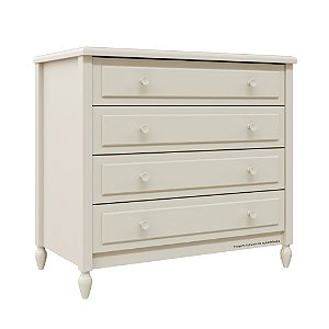 Cômoda La Vie - 4 Gavetas - Areia
