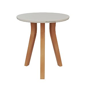 Mesa Lateral De Apoio Bo/Link - Areia / Jequitiba