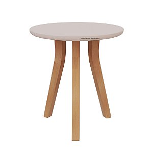Mesa Lateral De Apoio Bo/Link - Rosa Old / Jequitiba