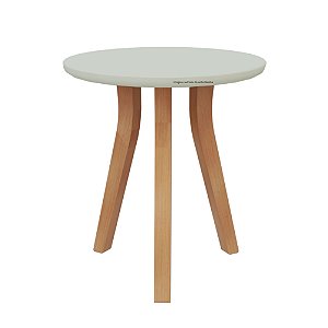 Mesa Lateral De Apoio Bo/link - Verde Old / Jequitiba