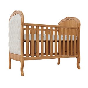 Berço Ópera - Sarja Rústico - Madeira