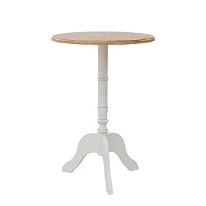 Mesa Lateral De Apoio Òpera - Tampo Madeira - Provençal