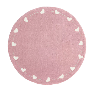 Tapete - Doce Amor Rosa - Redondo