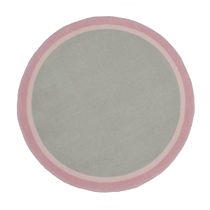 Tapete - Borda Degrade Rosa - Redondo