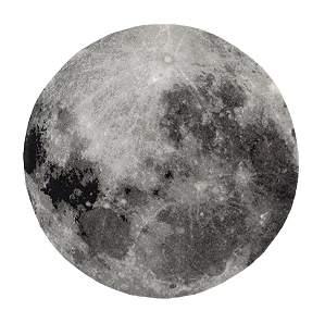 Tapete - Lua - Redondo