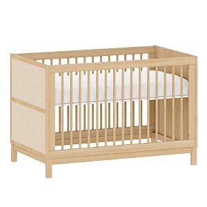 Berço Indy - 2 em 1 - Carvalho Malva
