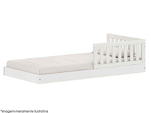 Cama Arcos Play - 2 Laterais - Branco