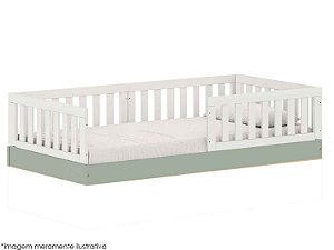 Cama Arcos Play - 5 Laterais - Verde Jade