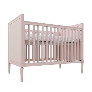 Berço Natu Com Palha - Rosa Old