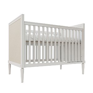 Berço Natu Com Palha - Branco