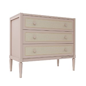 Cômoda Natu Palha - Rosa Old