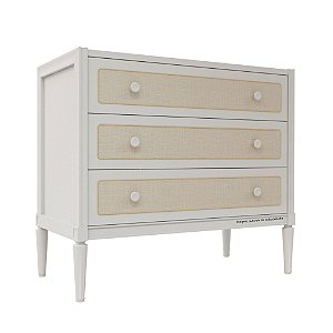 Cômoda Natu Palha - Branco