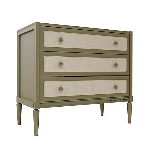 Cômoda Natu Palha - Verde Cacto