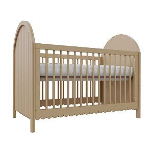 Berço Rococó 2 em 1 - Capuccino
