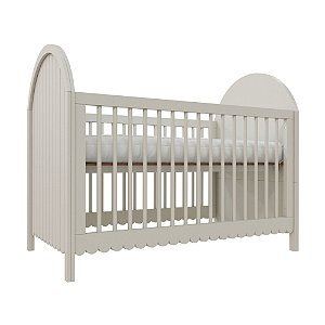 Berço Rococó 2 em 1 - Areia