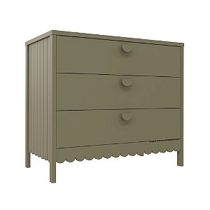 Cômoda Rococó - Verde Cacto