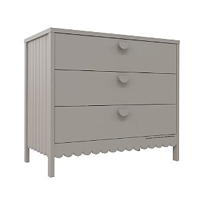 Cômoda Rococó - Cinza