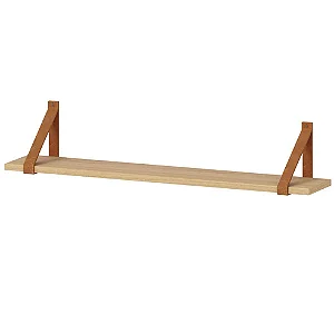 Prateleira Soley - 90cm  - Carvalho Malva