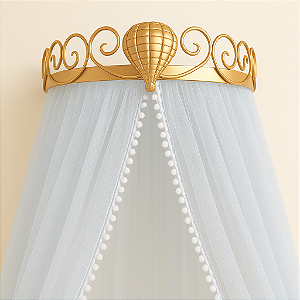 Dossel Mosquiteiro De Parede - 2 Peças - Balão