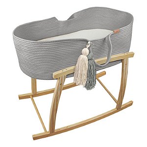 Moisés de Balanço com Alça - Cinza