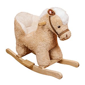 Cavalo de Balanço Musical com Assento e Blanço