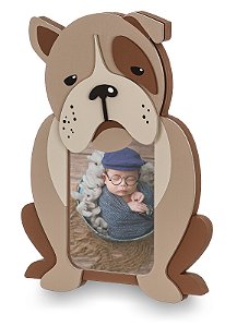 Porta-Retrato Bulldog Decorativo - Au Au - 109074