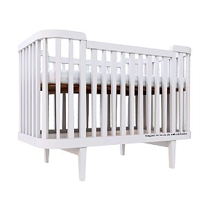 Berço Circus 2 em 1 - Branco