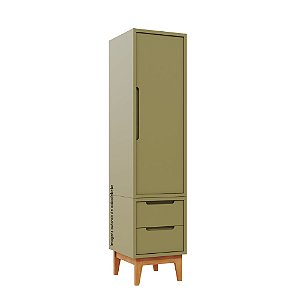 Guarda-Roupa Modular 1 Porta - Pés Bo - Cacto